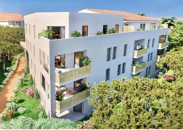 Blue Note -4 Etoiles-terrasse Vue-2 Parking Appartement Balaruc-les-Bains