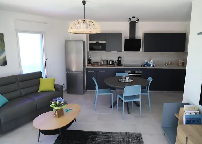 Blue Note -4 Etoiles-terrasse Vue-2 Parking Appartement Balaruc-les-Bains